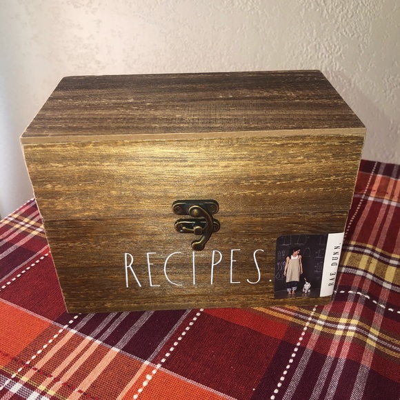 Rae Dunn Other - Rae Dunn recipe box